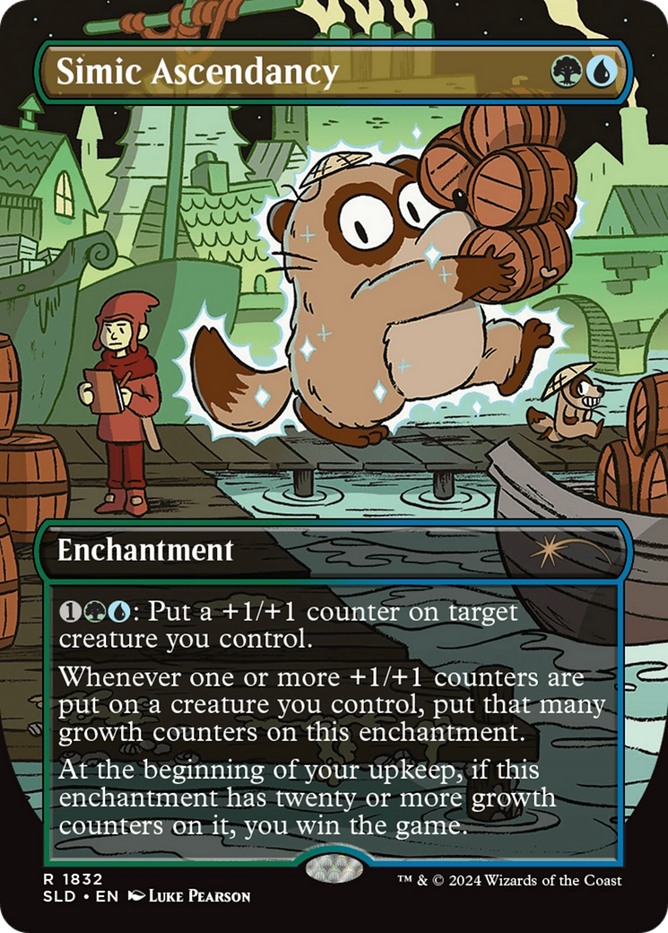 Simic Ascendancy (Rainbow Foil) [Secret Lair Drop Series] | Gear Gaming Fayetteville