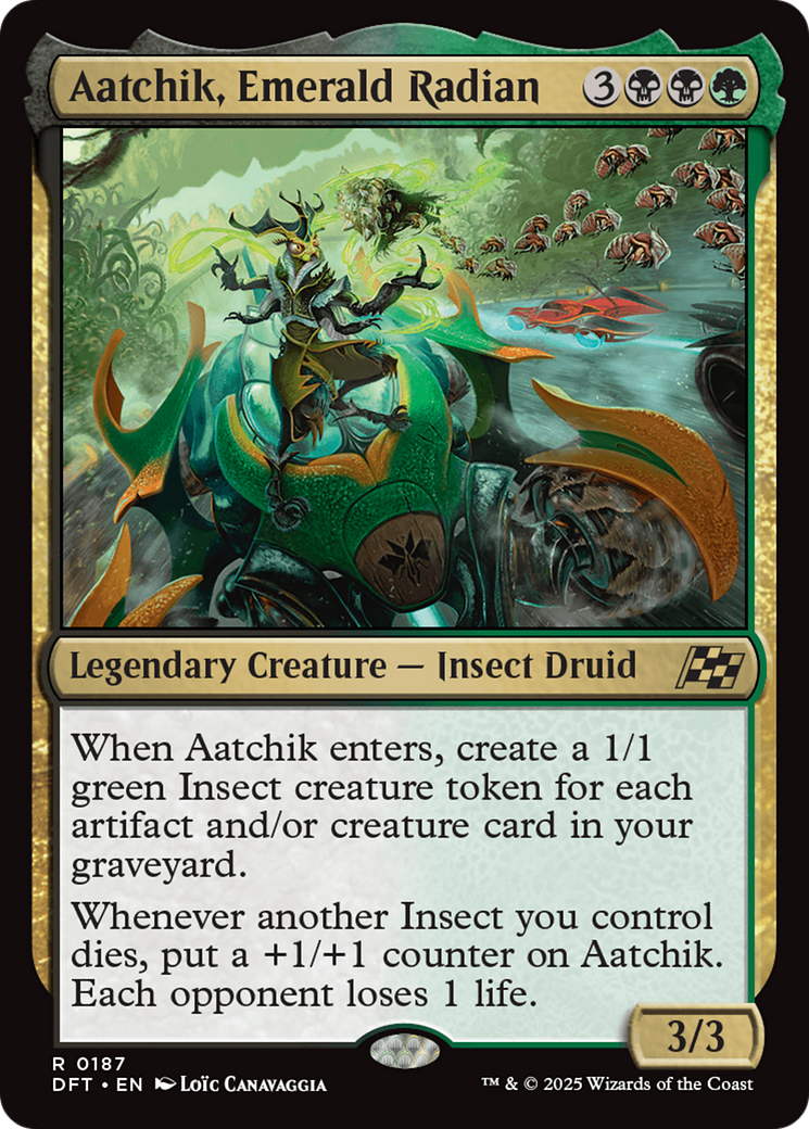 Aatchik, Emerald Radian [Aetherdrift] | Gear Gaming Fayetteville