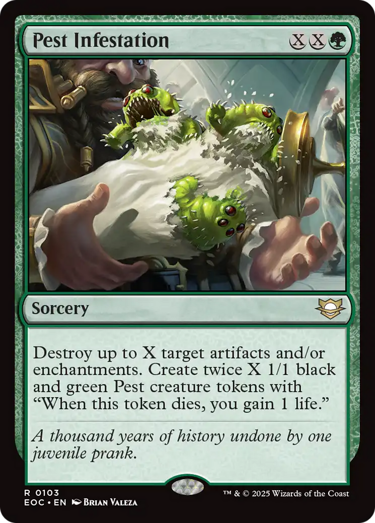 Pest Infestation [Edge of Eternities Commander] | Gear Gaming Fayetteville