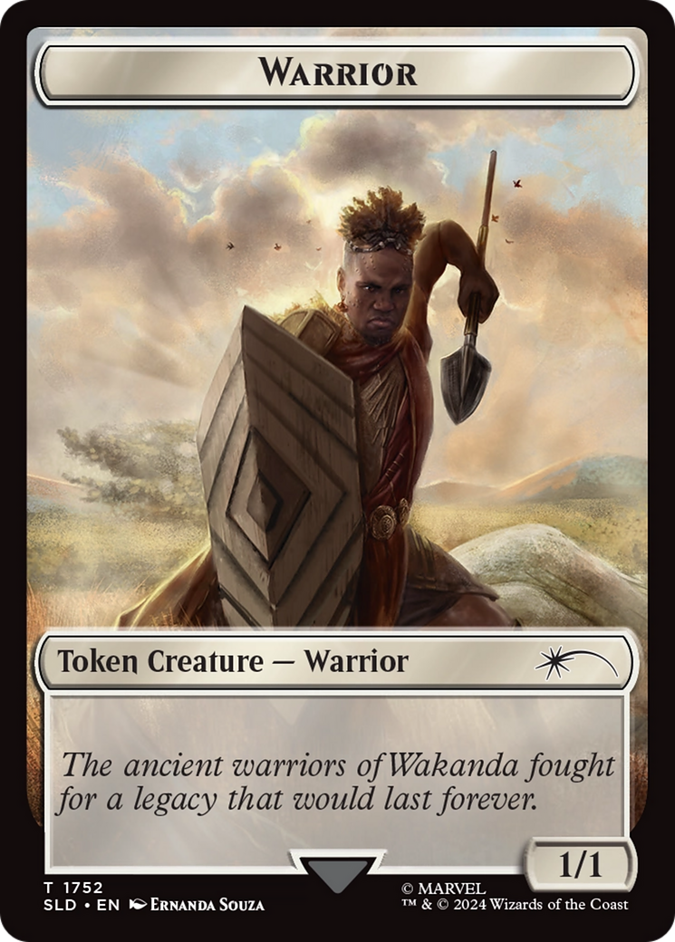 Warrior Token [Secret Lair Drop Series] | Gear Gaming Fayetteville