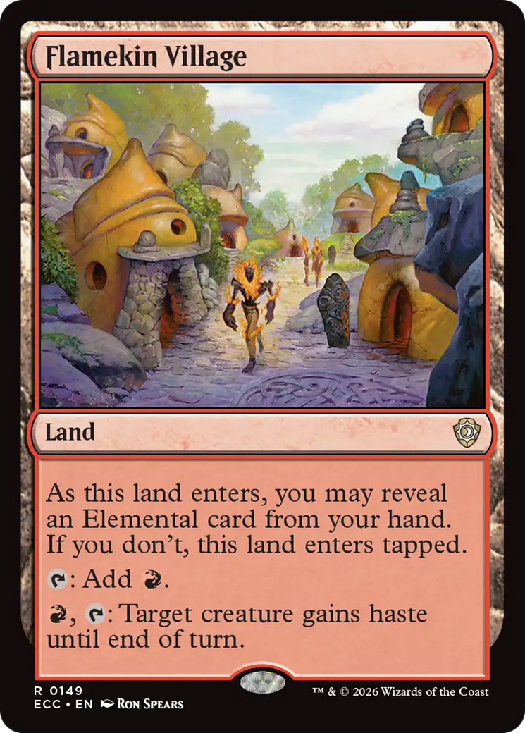 Flamekin Village [Lorwyn Eclipsed Commander] | Gear Gaming Fayetteville