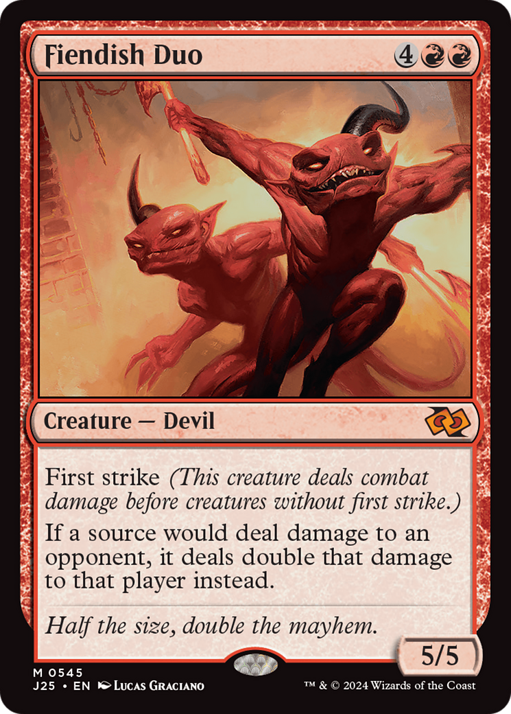 Fiendish Duo [Foundations Jumpstart] | Gear Gaming Fayetteville