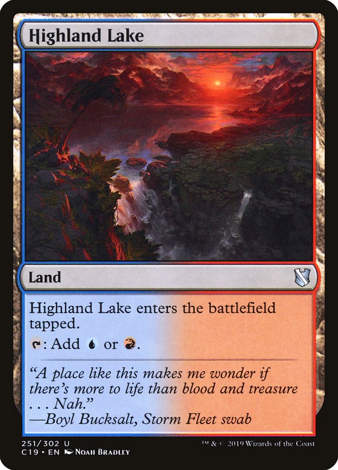 Highland Lake [Commander 2019] | Gear Gaming Fayetteville