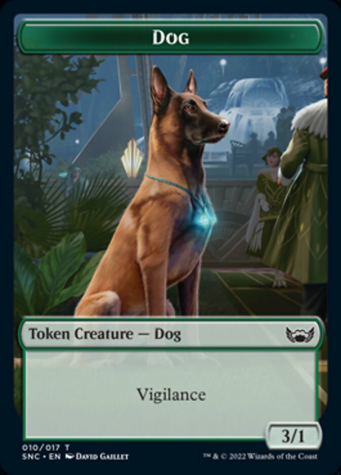 Devil // Dog Double-Sided Token [Streets of New Capenna Tokens] | Gear Gaming Fayetteville