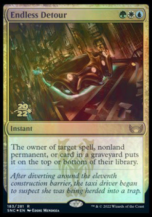 Endless Detour [Streets of New Capenna Prerelease Promos] | Gear Gaming Fayetteville