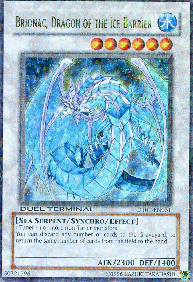 Brionac, Dragon of the Ice Barrier [DT01-EN031] Ultra Rare | Gear Gaming Fayetteville