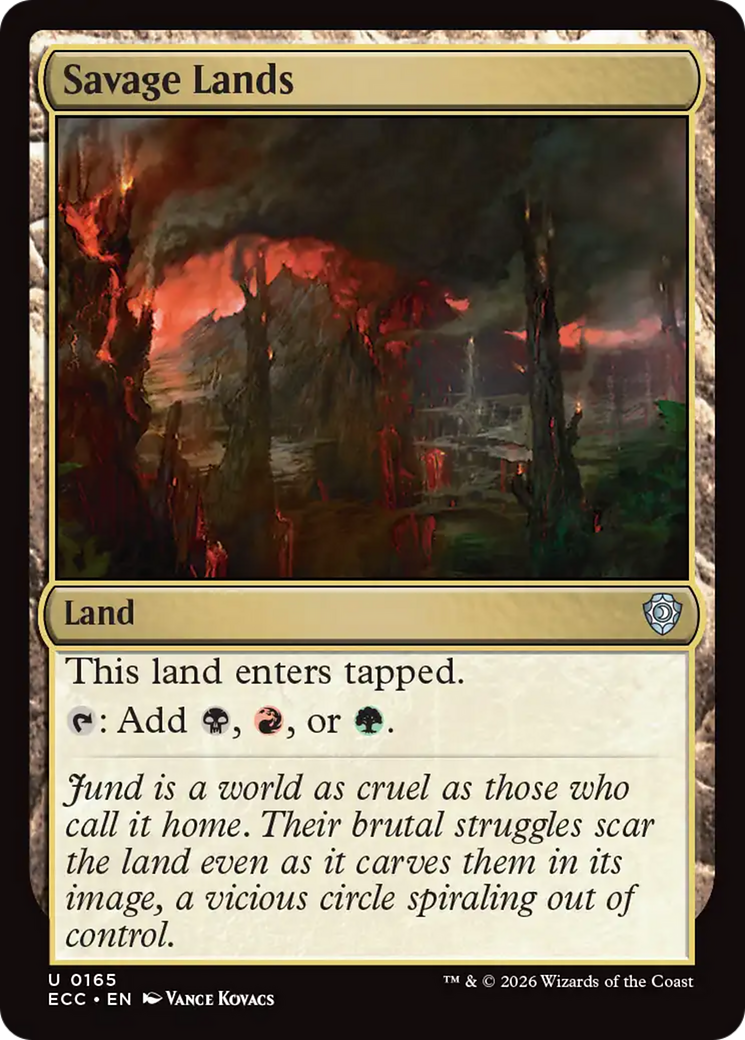 Savage Lands [Lorwyn Eclipsed Commander] | Gear Gaming Fayetteville