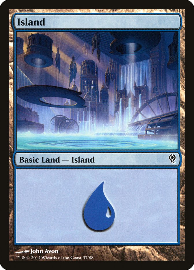 Island (37) [Duel Decks: Jace vs. Vraska] | Gear Gaming Fayetteville