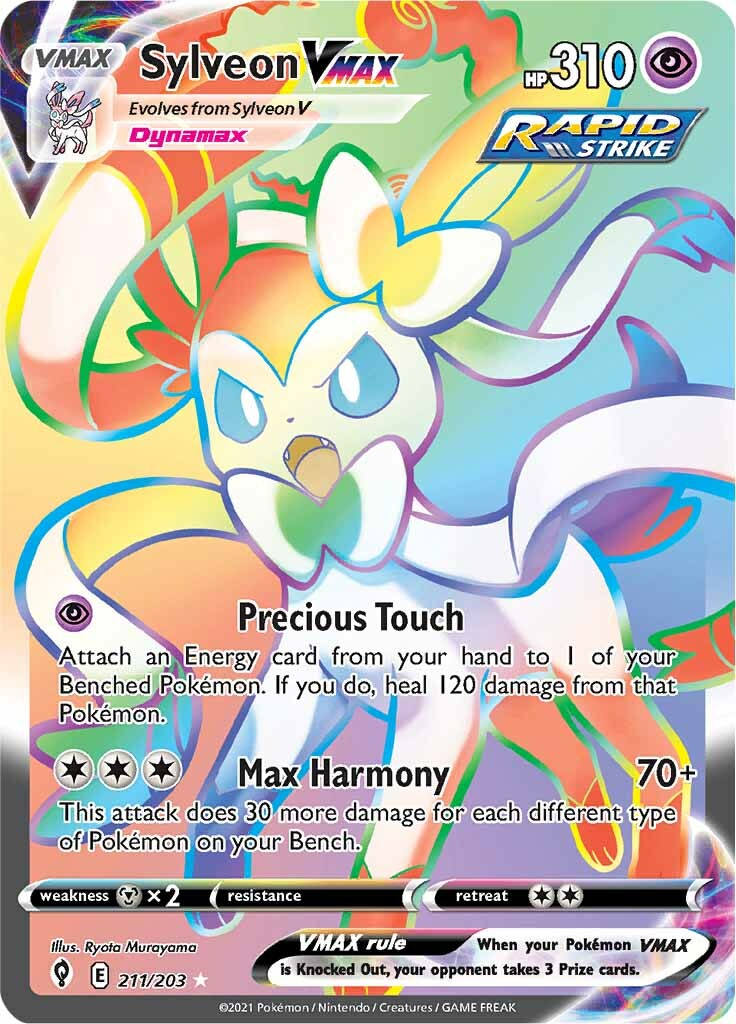 Sylveon VMAX (211/203) [Sword & Shield: Evolving Skies] | Gear Gaming Fayetteville