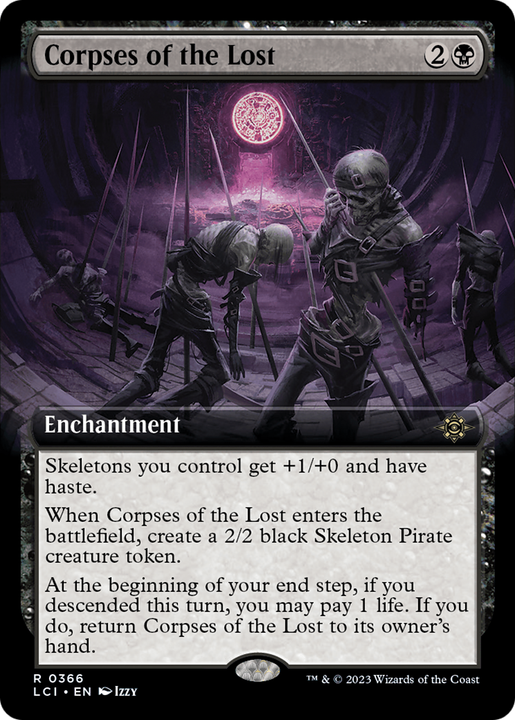 Corpses of the Lost (Extended Art) [The Lost Caverns of Ixalan] | Gear Gaming Fayetteville