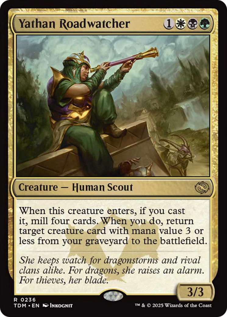 Yathan Roadwatcher [Tarkir: Dragonstorm] | Gear Gaming Fayetteville