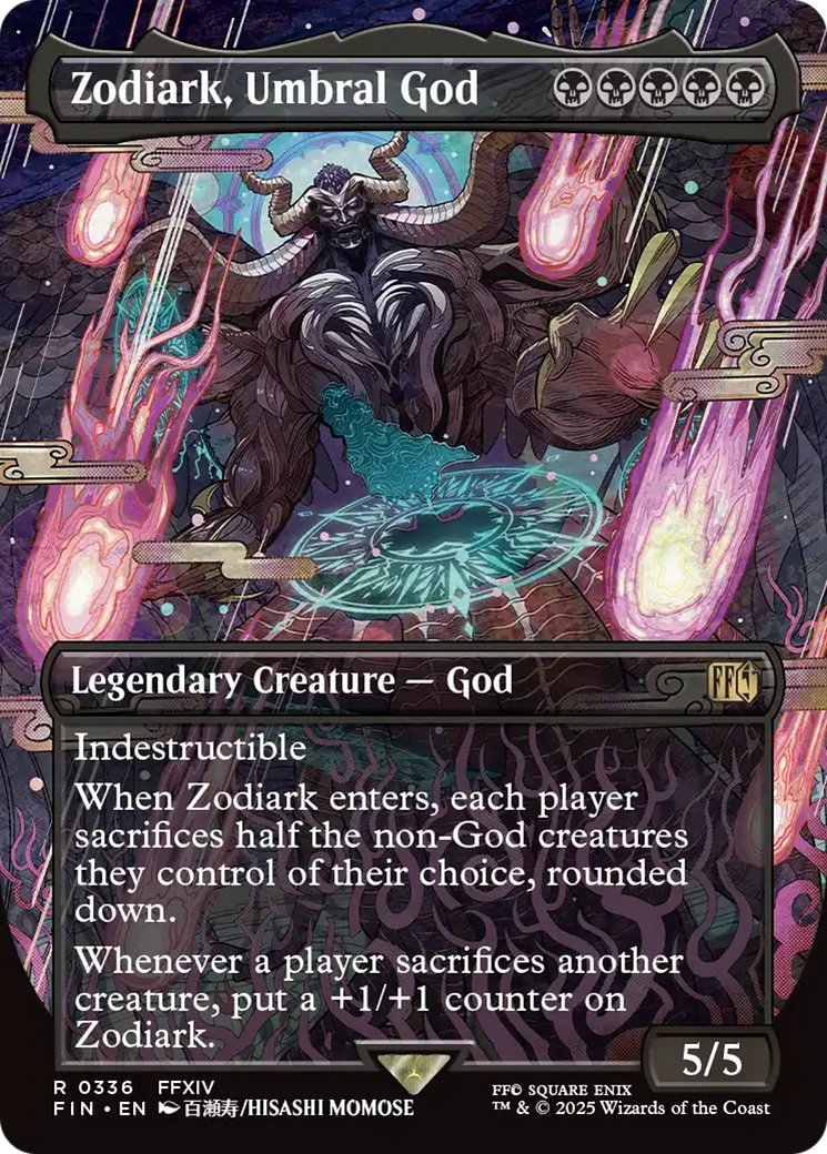 Zodiark, Umbral God (Borderless) [FINAL FANTASY] | Gear Gaming Fayetteville