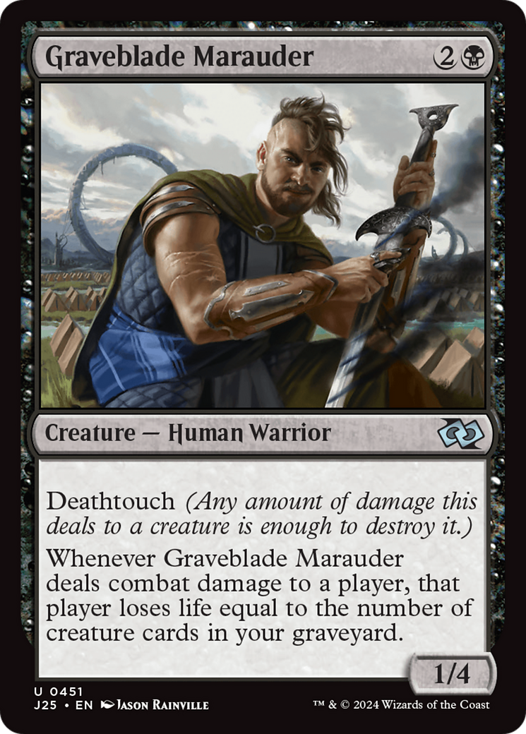 Graveblade Marauder [Foundations Jumpstart] | Gear Gaming Fayetteville