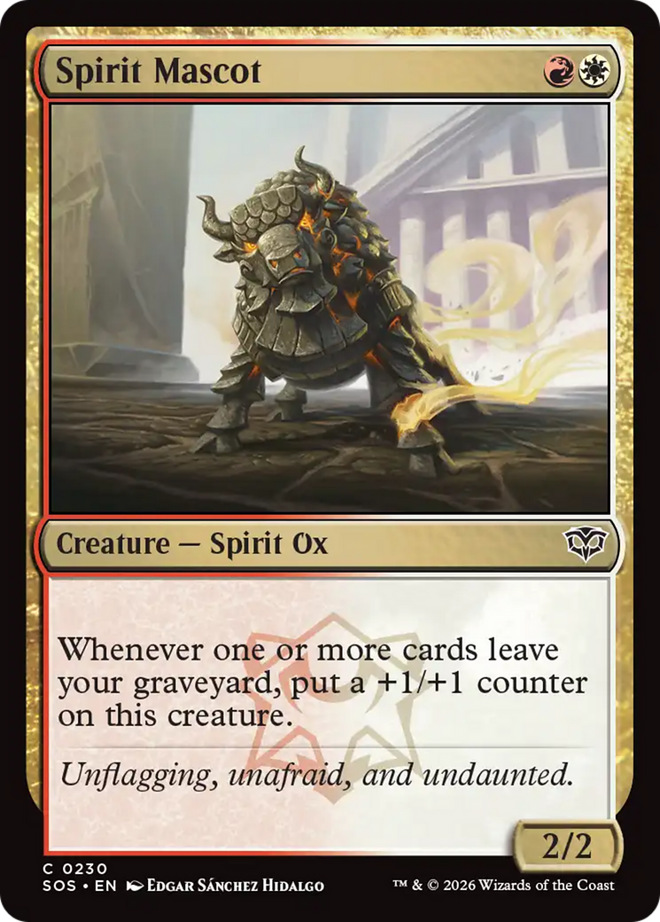 Spirit Mascot [Secrets of Strixhaven] | Gear Gaming Fayetteville