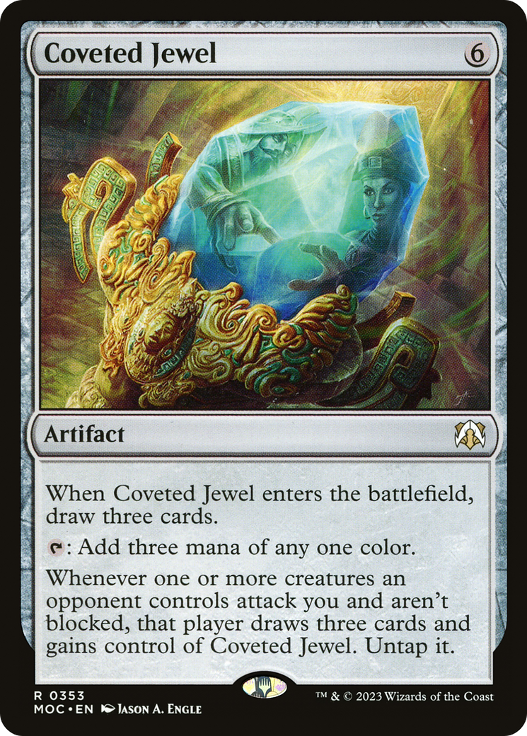 Coveted Jewel (Ripple Foil) [Modern Horizons 3 Commander] | Gear Gaming Fayetteville