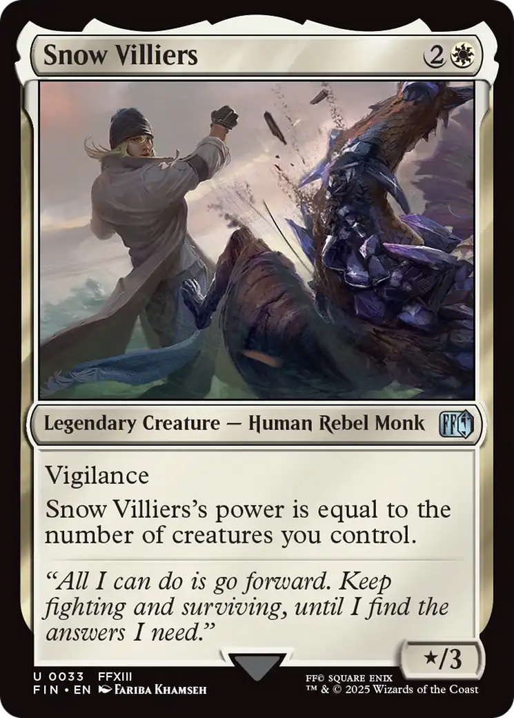 Snow Villiers [FINAL FANTASY] | Gear Gaming Fayetteville
