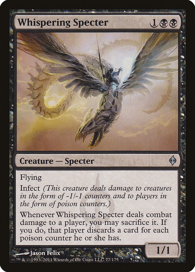 Whispering Specter [New Phyrexia] | Gear Gaming Fayetteville
