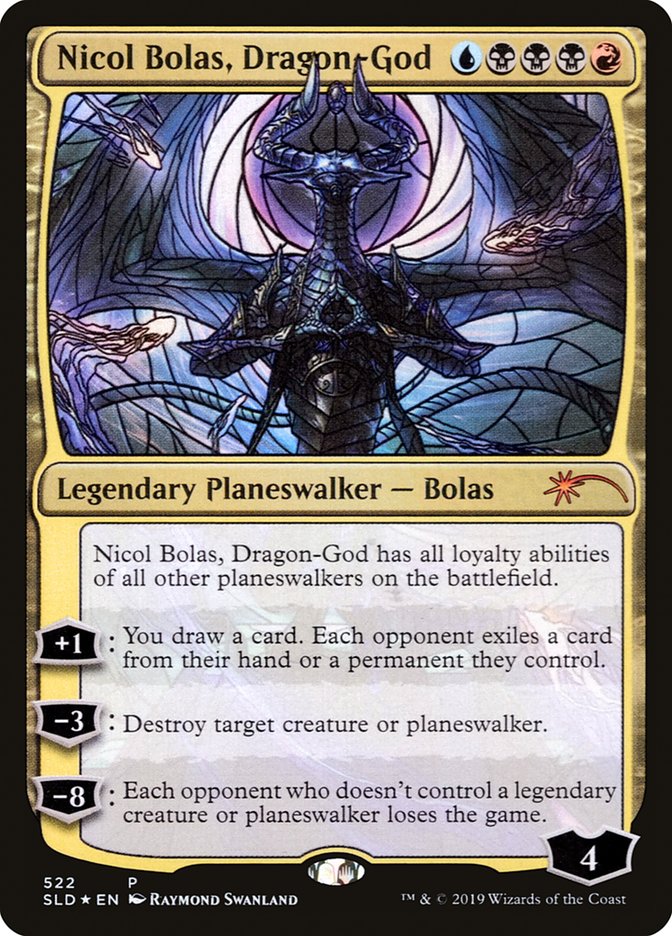 Nicol Bolas, Dragon-God (Stained Glass) [Secret Lair Drop Promos] | Gear Gaming Fayetteville