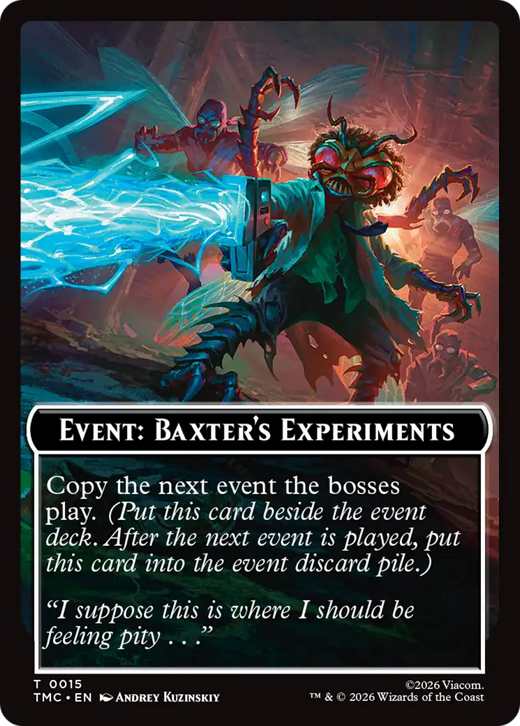 Event: Baxter's Experiments [Teenage Mutant Ninja Turtles Commander Tokens] | Gear Gaming Fayetteville