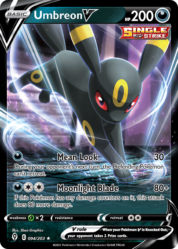 Umbreon V (094/203) (Intro Deck) [Sword & Shield: Evolving Skies] | Gear Gaming Fayetteville