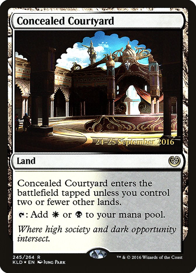 Concealed Courtyard [Kaladesh Prerelease Promos] | Gear Gaming Fayetteville