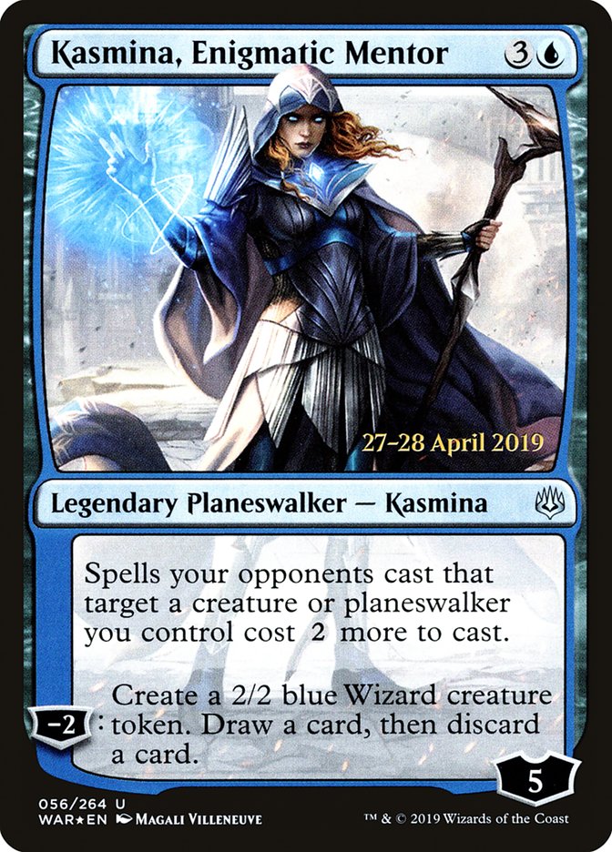 Kasmina, Enigmatic Mentor [War of the Spark Prerelease Promos] | Gear Gaming Fayetteville