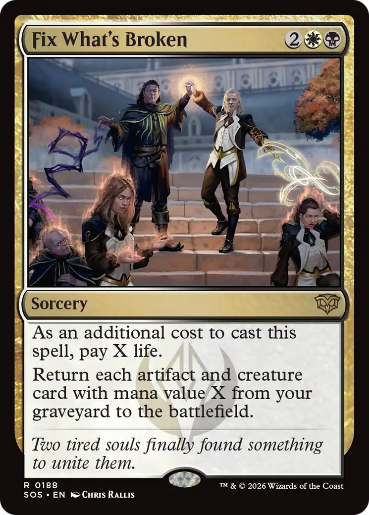 Fix What's Broken [Secrets of Strixhaven] | Gear Gaming Fayetteville