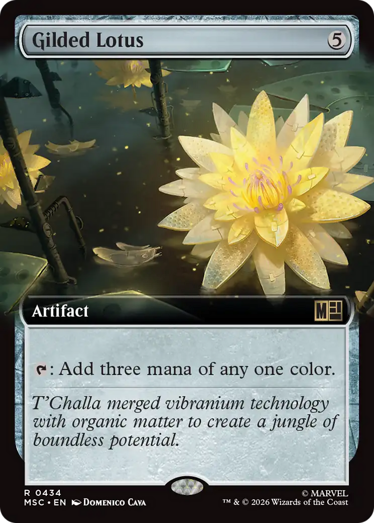 Gilded Lotus (Extended Art) [Marvel Super Heroes Commander] | Gear Gaming Fayetteville