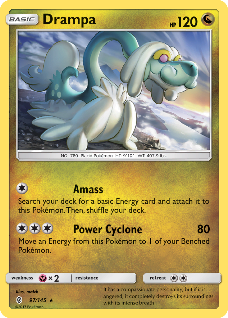 Drampa (97/145) [Sun & Moon: Guardians Rising] | Gear Gaming Fayetteville