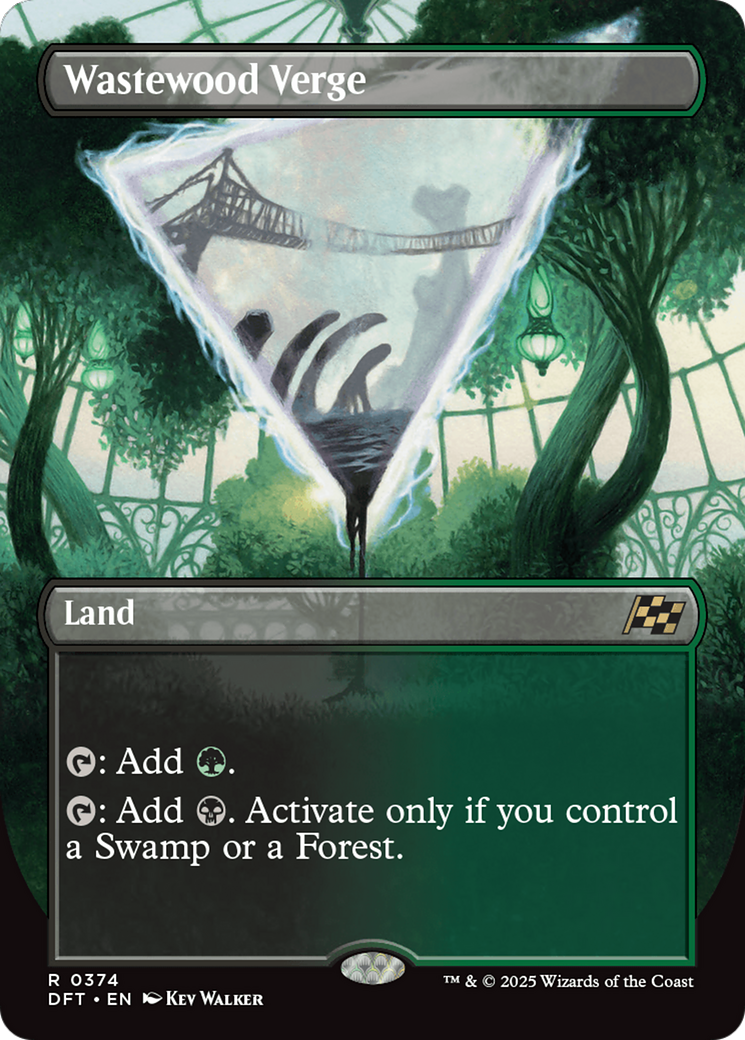 Wastewood Verge (Borderless) [Aetherdrift] | Gear Gaming Fayetteville