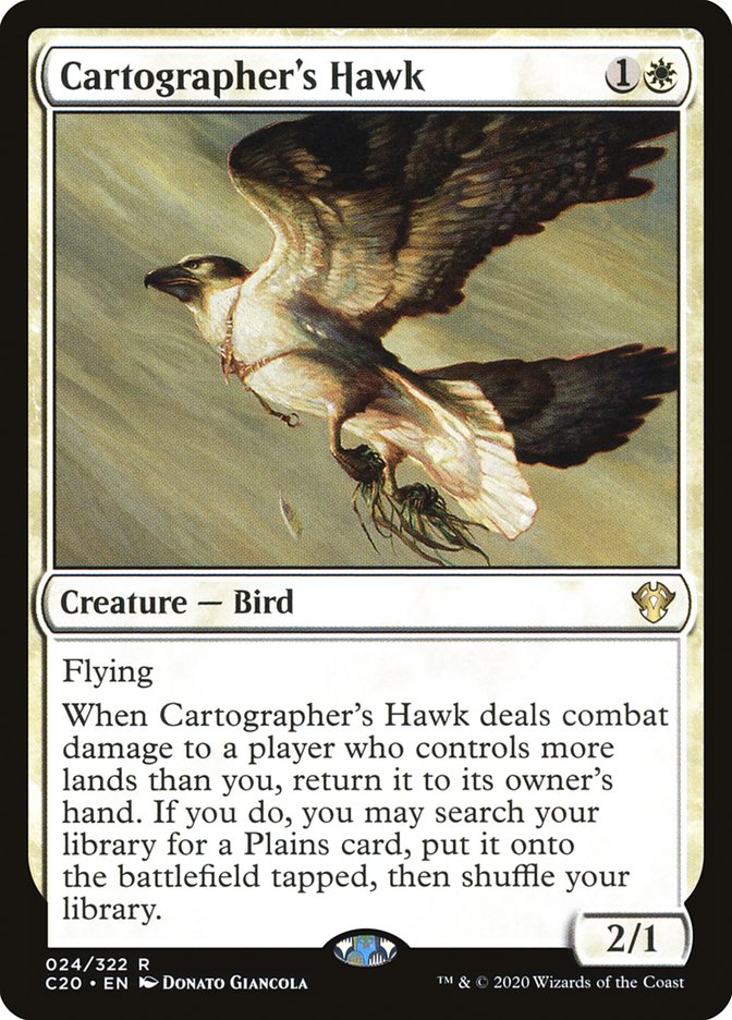 Cartographer's Hawk [Commander 2020] | Gear Gaming Fayetteville