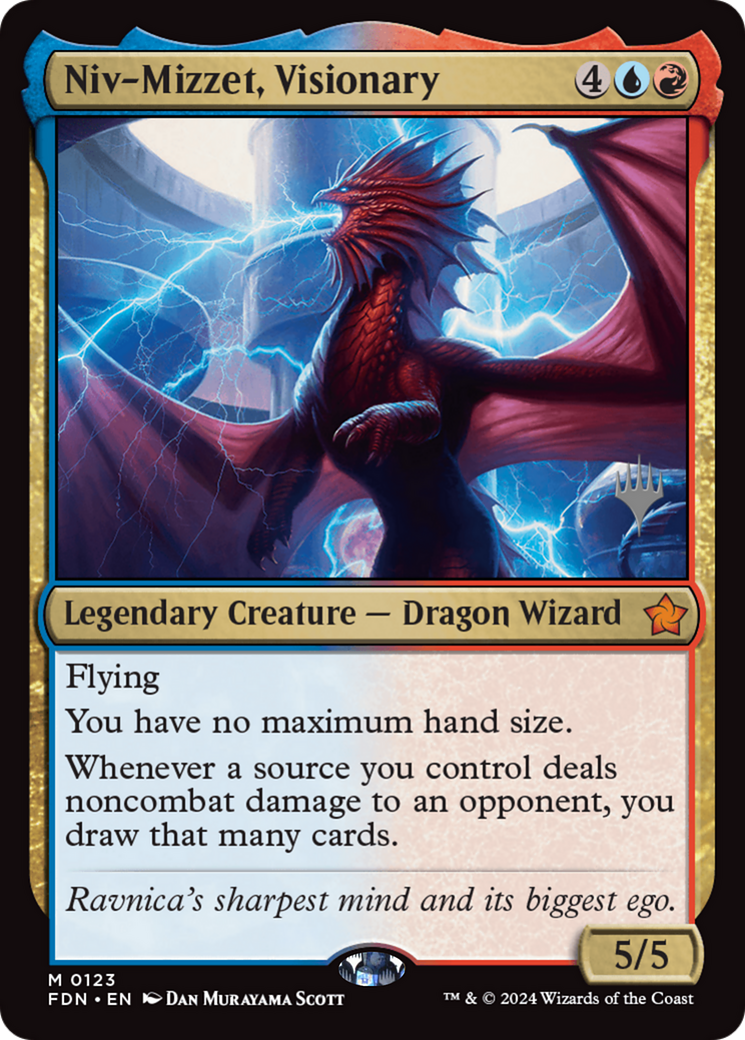 Niv-Mizzet, Visionary (Promo Pack) [Foundations Promos] | Gear Gaming Fayetteville