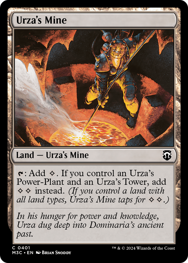 Urza's Mine (Ripple Foil) [Modern Horizons 3 Commander] | Gear Gaming Fayetteville