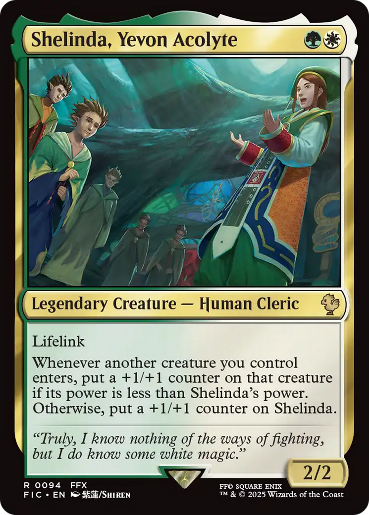 Shelinda, Yevon Acolyte [FINAL FANTASY Commander] | Gear Gaming Fayetteville
