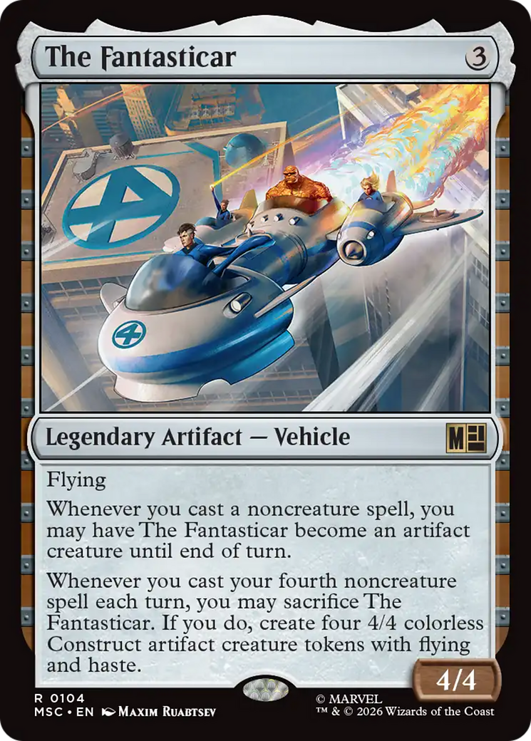 The Fantasticar [Marvel Super Heroes Commander] | Gear Gaming Fayetteville