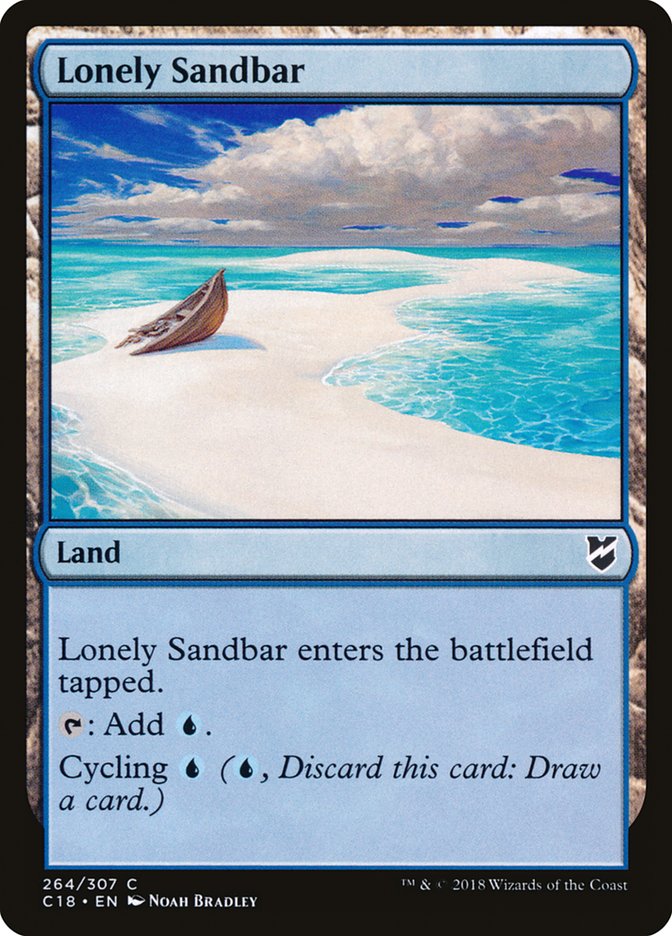 Lonely Sandbar [Commander 2018] | Gear Gaming Fayetteville