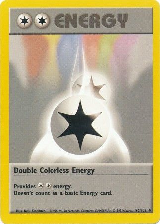 Double Colorless Energy (96/102) [Base Set Unlimited] | Gear Gaming Fayetteville