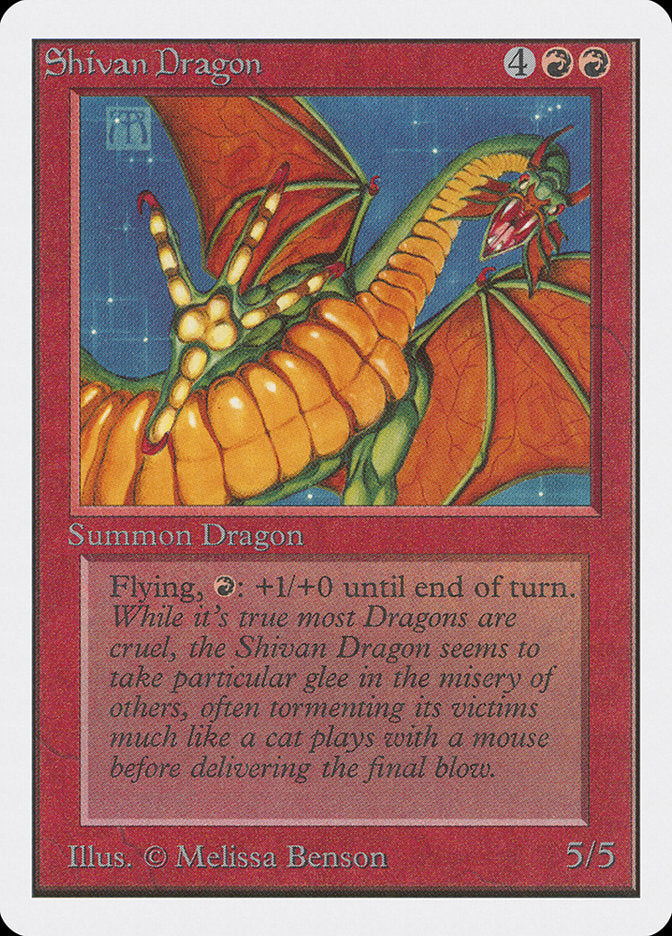 Shivan Dragon [Unlimited Edition] | Gear Gaming Fayetteville