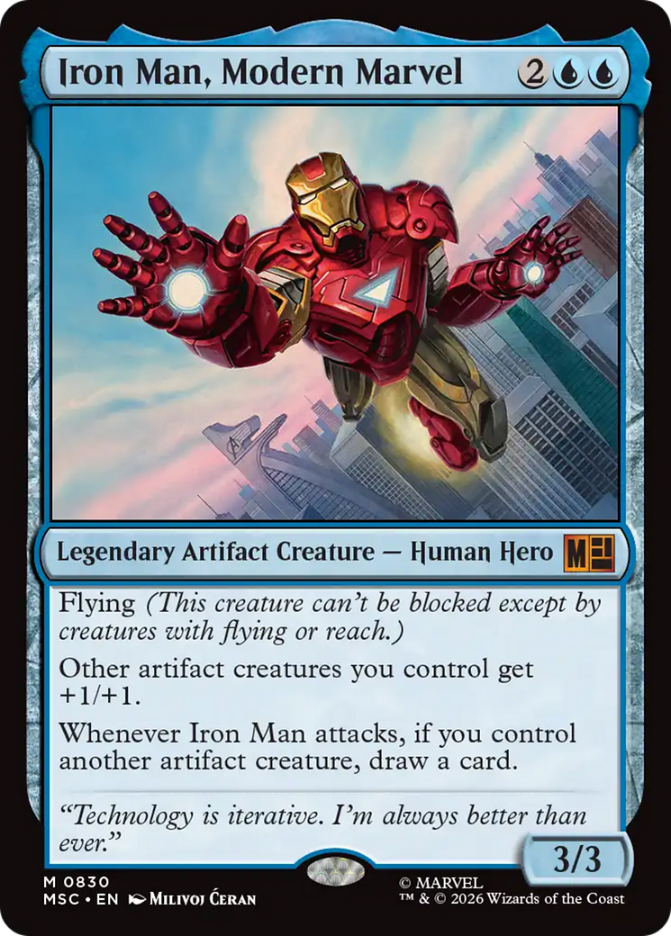 Iron Man, Modern Marvel [Marvel Super Heroes Commander] | Gear Gaming Fayetteville