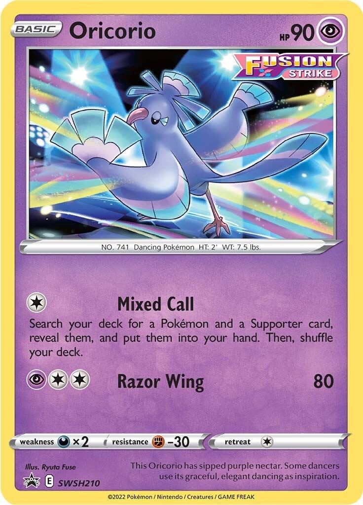 Oricorio (SWSH210) [Sword & Shield: Black Star Promos] | Gear Gaming Fayetteville