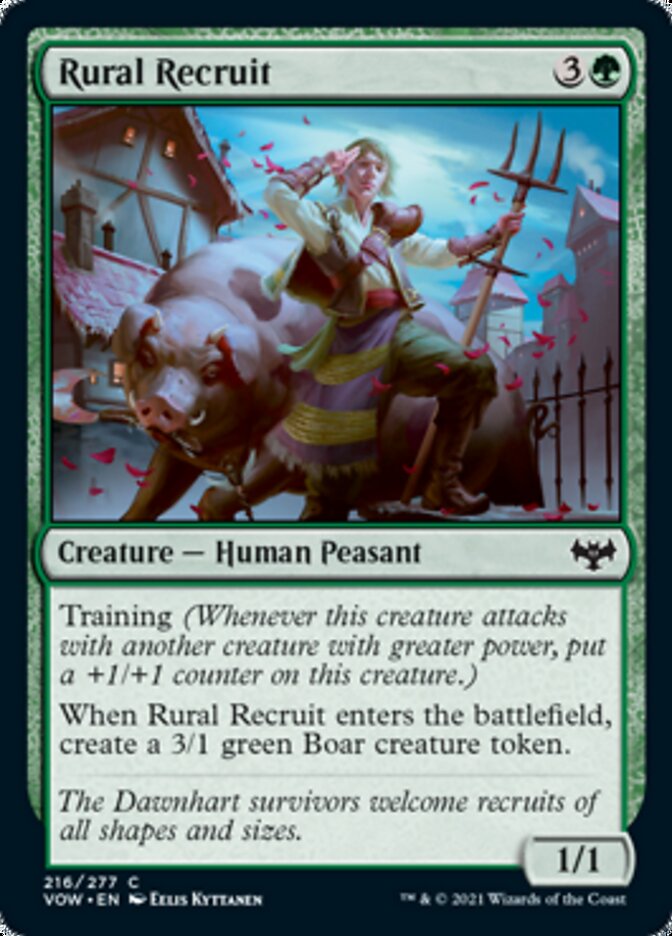 Rural Recruit [Innistrad: Crimson Vow] | Gear Gaming Fayetteville