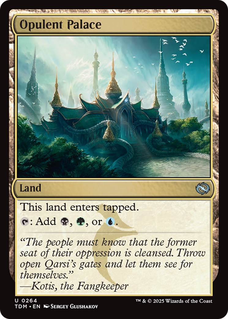 Opulent Palace [Tarkir: Dragonstorm] | Gear Gaming Fayetteville