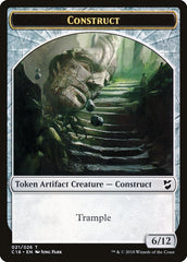 Clue // Construct (021) Double-Sided Token [Commander 2018 Tokens] | Gear Gaming Fayetteville