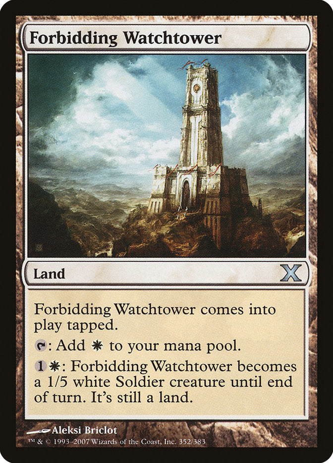 Forbidding Watchtower [Tenth Edition] | Gear Gaming Fayetteville