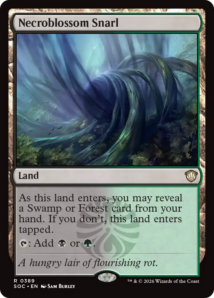 Necroblossom Snarl [Secrets of Strixhaven Commander] | Gear Gaming Fayetteville