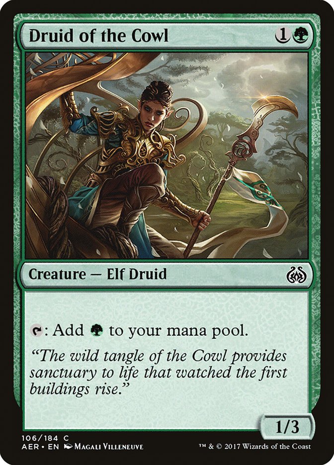 Druid of the Cowl [Aether Revolt] | Gear Gaming Fayetteville