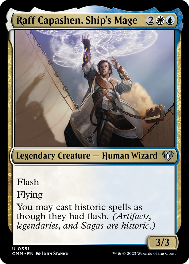 Raff Capashen, Ship's Mage [Commander Masters] | Gear Gaming Fayetteville