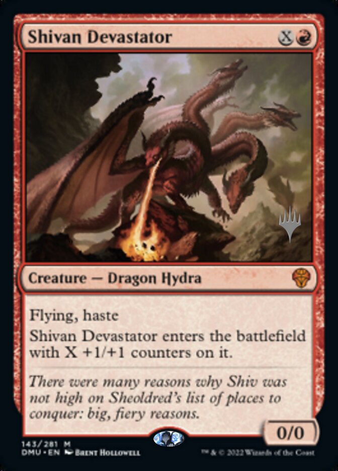 Shivan Devastator (Promo Pack) [Dominaria United Promos] | Gear Gaming Fayetteville