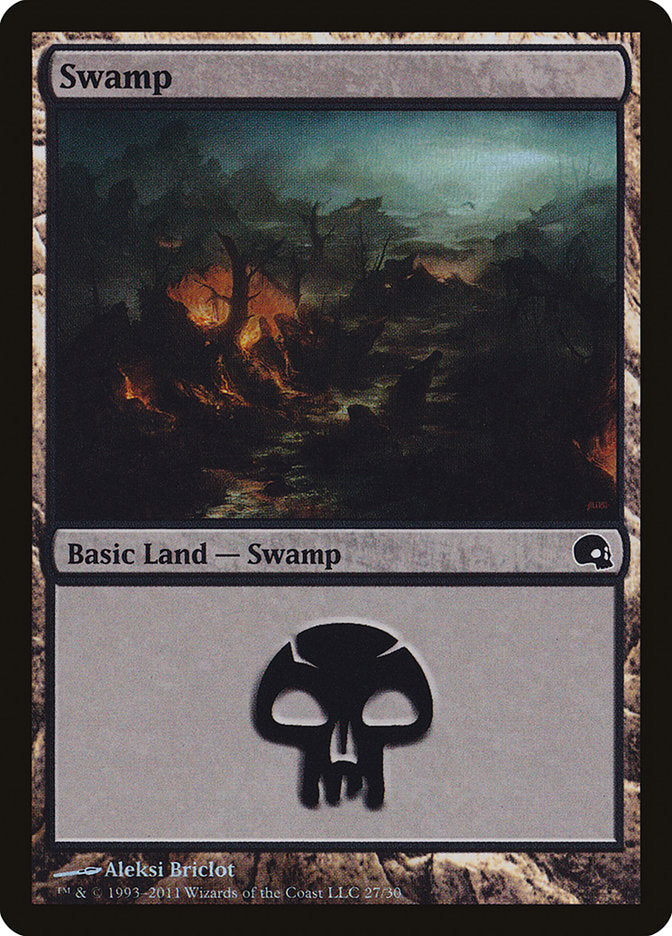 Swamp (27) [Premium Deck Series: Graveborn] | Gear Gaming Fayetteville