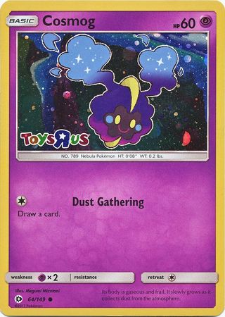 Cosmog (64/149) (Toys R Us Promo) [Sun & Moon: Base Set] | Gear Gaming Fayetteville